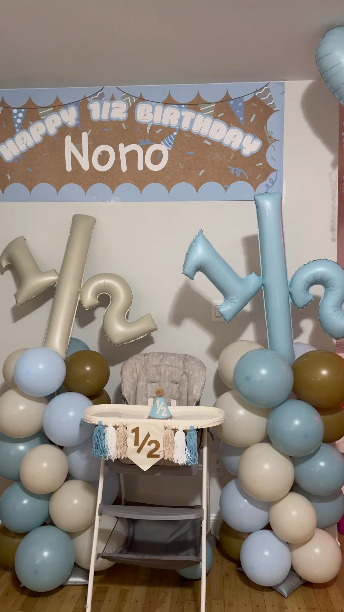 Everything came out how I envisioned 🥹

*supplies 🔗 in bio *

@Michaels Stores @Walgreens @Walmart @Hobby Lobby @Amazon @Dollar tree @Cricut @Canva @graco baby 

#halfbirthday #birthdayparty #birthdaydiy #diydecor #6months 

#LTKU #LTKSaleAlert #LTKMothersDay