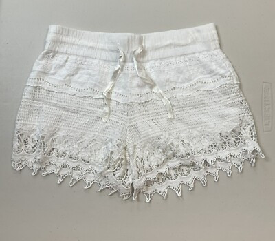 No Boundaries Size XS/XCH 1 Lace Shorts 100% Cotton 100% polyester inside | eBay | eBay US