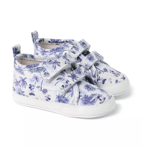 Disney Mickey Mouse Surf Toile Baby Sneaker | Janie and Jack