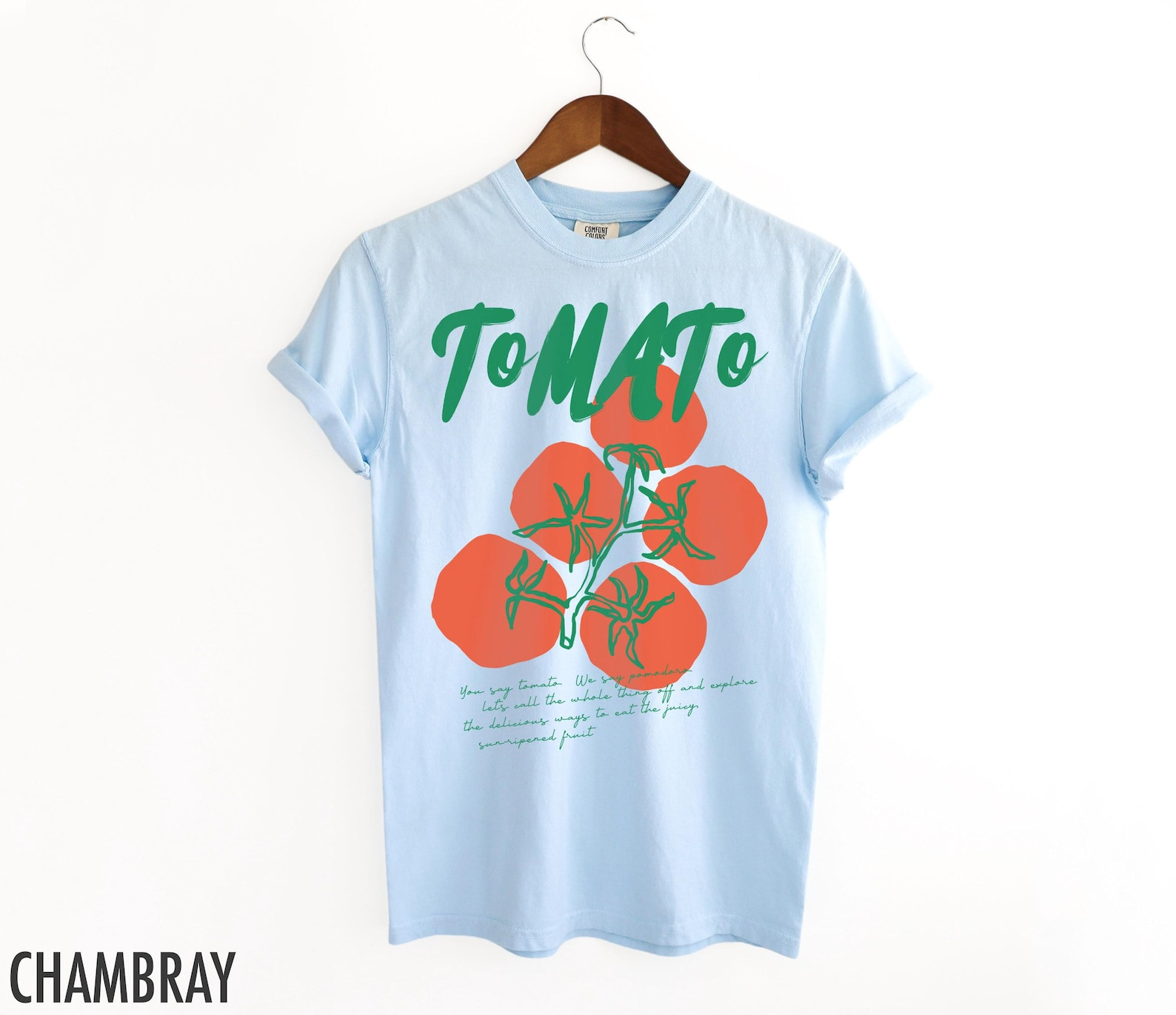 Tomato Shirt, Farmers Market, Tomato Girl Summer, Retro Summer Shirt, Food Lover, Gift for Foodie... | Etsy (Global)