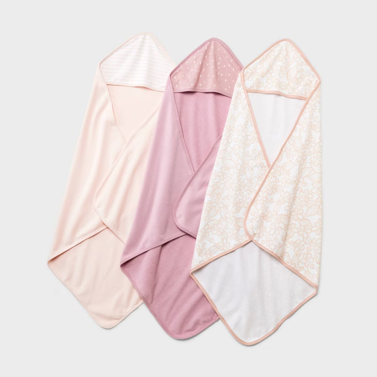 Baby 3pk Hooded Towel - Cloud Island™ | Target