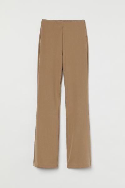 Flared stretch trousers | H&M (UK, MY, IN, SG, PH, TW, HK)