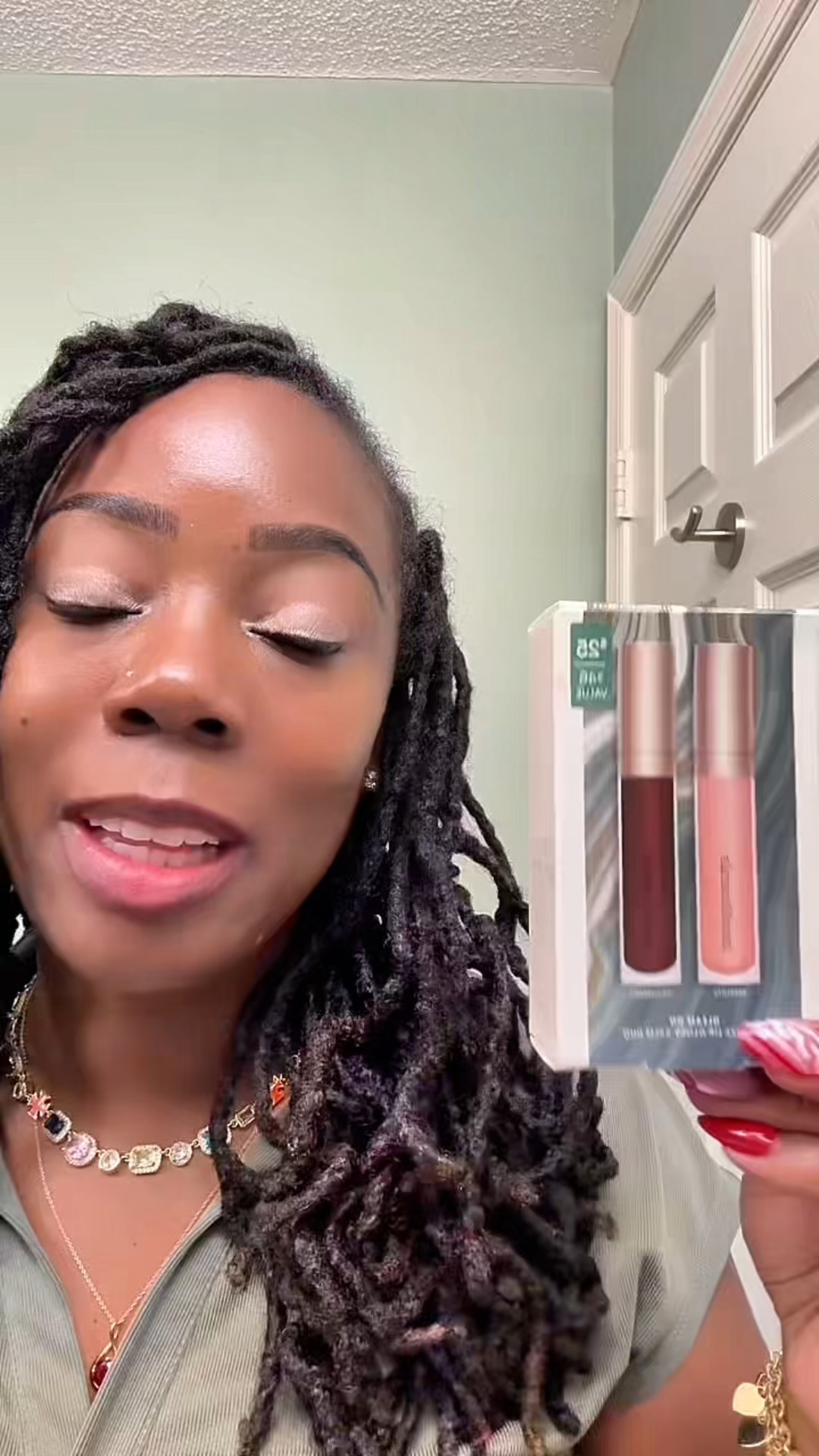 If you love glossy, hydrated lips without the sticky feel, this limited-edition bareMinerals duo is a must. These gloss-balms combine the nourishment of a lip treatment with the high-shine finish of a gloss, delivering soft, smooth, and visibly hydrated lips in seconds.

Infused with cold-pressed fruit oils, the lightweight vegan formula helps improve lip texture over time while giving that effortless, natural glow. The shades Serenity (nude pink) and Cranberry (true mauve) flatter all skin tones, making this the perfect everyday + holiday lip combo.

Wear alone for a fresh, clean look or layer over lipstick for an instant glow-up.

Hydration. Shine. Simplicity.


#TikTokShopCreatorPicks #BFCM #TikTokShopBlackFriday #HolidayMakeup #LimitedEditionBeauty #GlossyLips 

#LTKHoliday #LTKCyberWeek #LTKBeauty