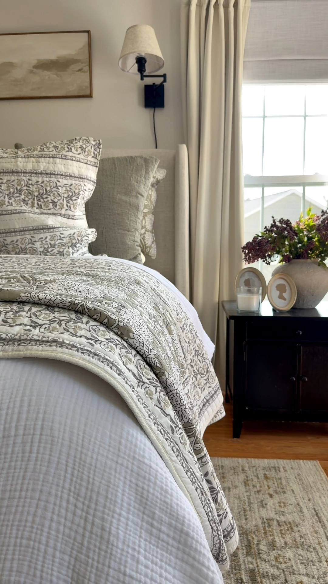 Our upholstered bed is on sale during the @Wayfair cyber week sale! The price is so good and comes in 41 colors! We have the color Classic linen talc and it’s a beautiful neutral color. 

#LTKSaleAlert #LTKHome