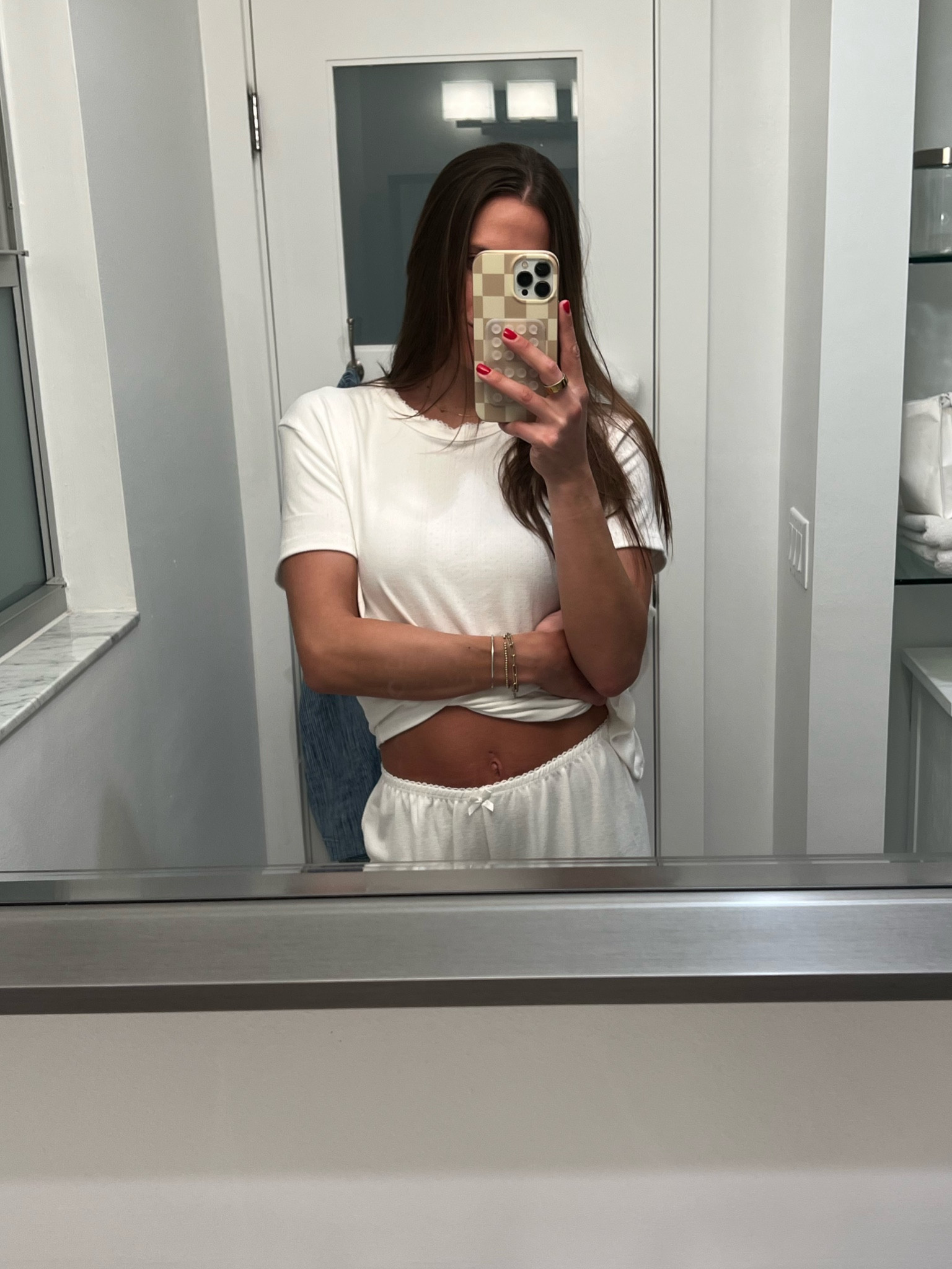 softest pajama set & feels way more expensive than it is! wearing a small 