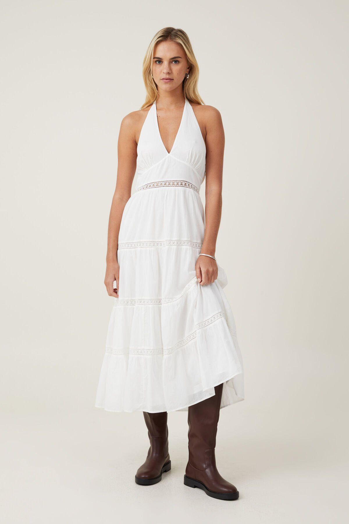 Stella Halter Maxi Dress | Cotton On (US)