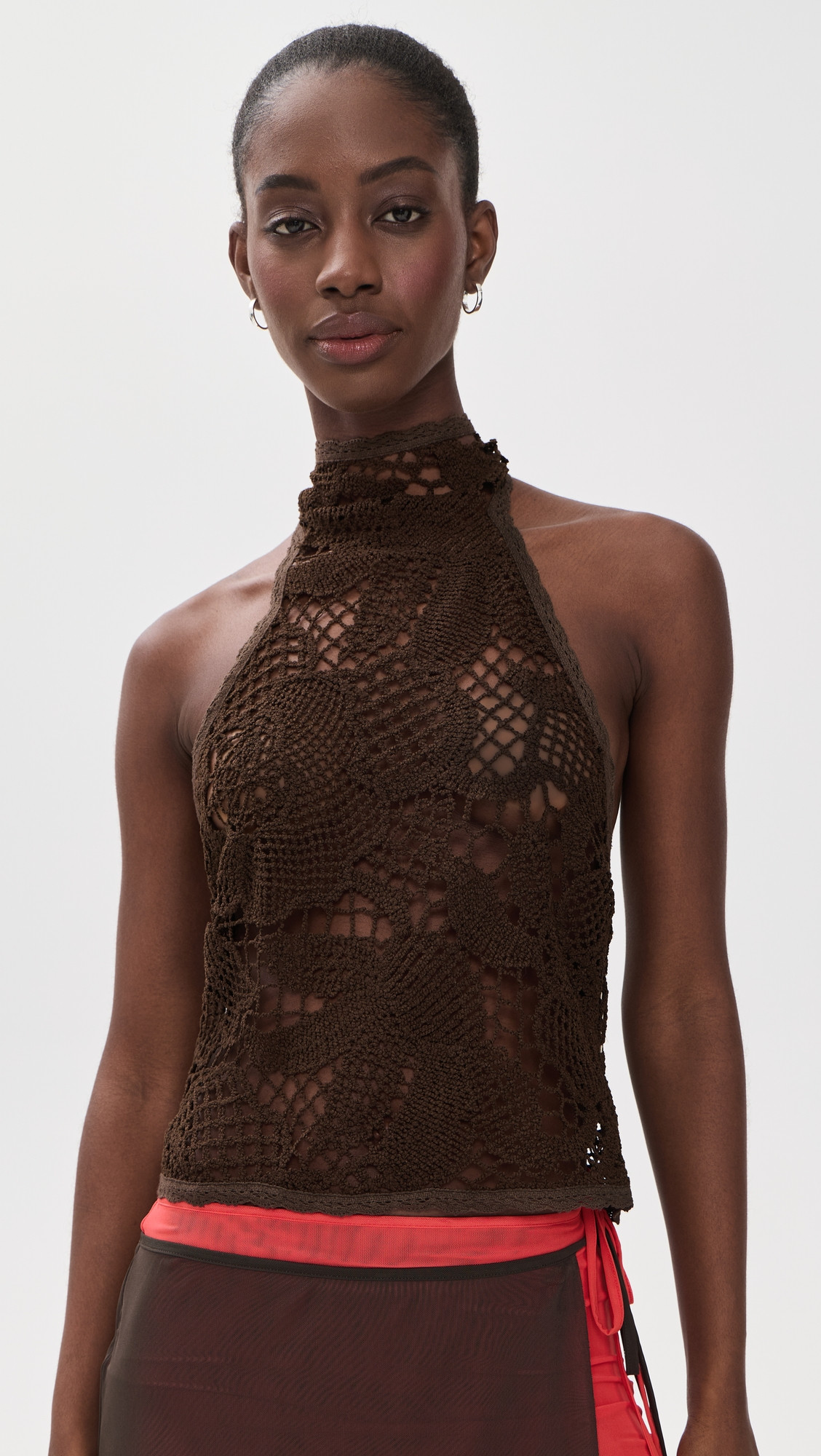 SIEDRES Indy Top Brown XS | Shopbop