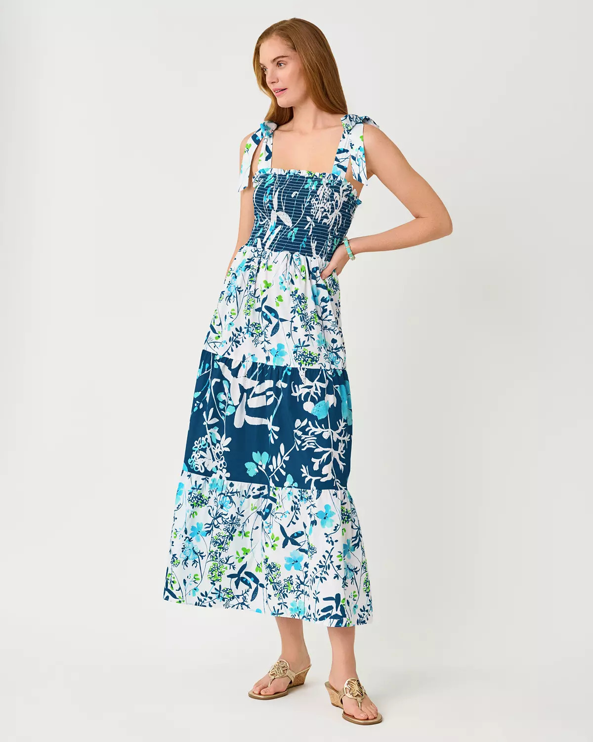 Athyn Smocked Maxi Dress | Lilly Pulitzer