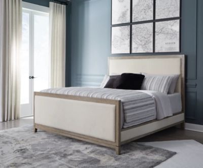 Chrestner Queen Upholstered Panel Bed | Ashley | Ashley Homestore