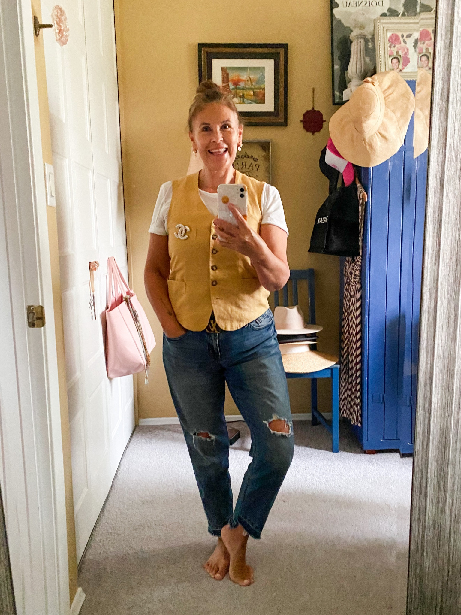 OOTD perfect for Fall!🧡🍂 My outfit here is from years ago but I have linked similars.⭐️

#LTKfindsunder100 #LTKSeasonal #LTKstyletip