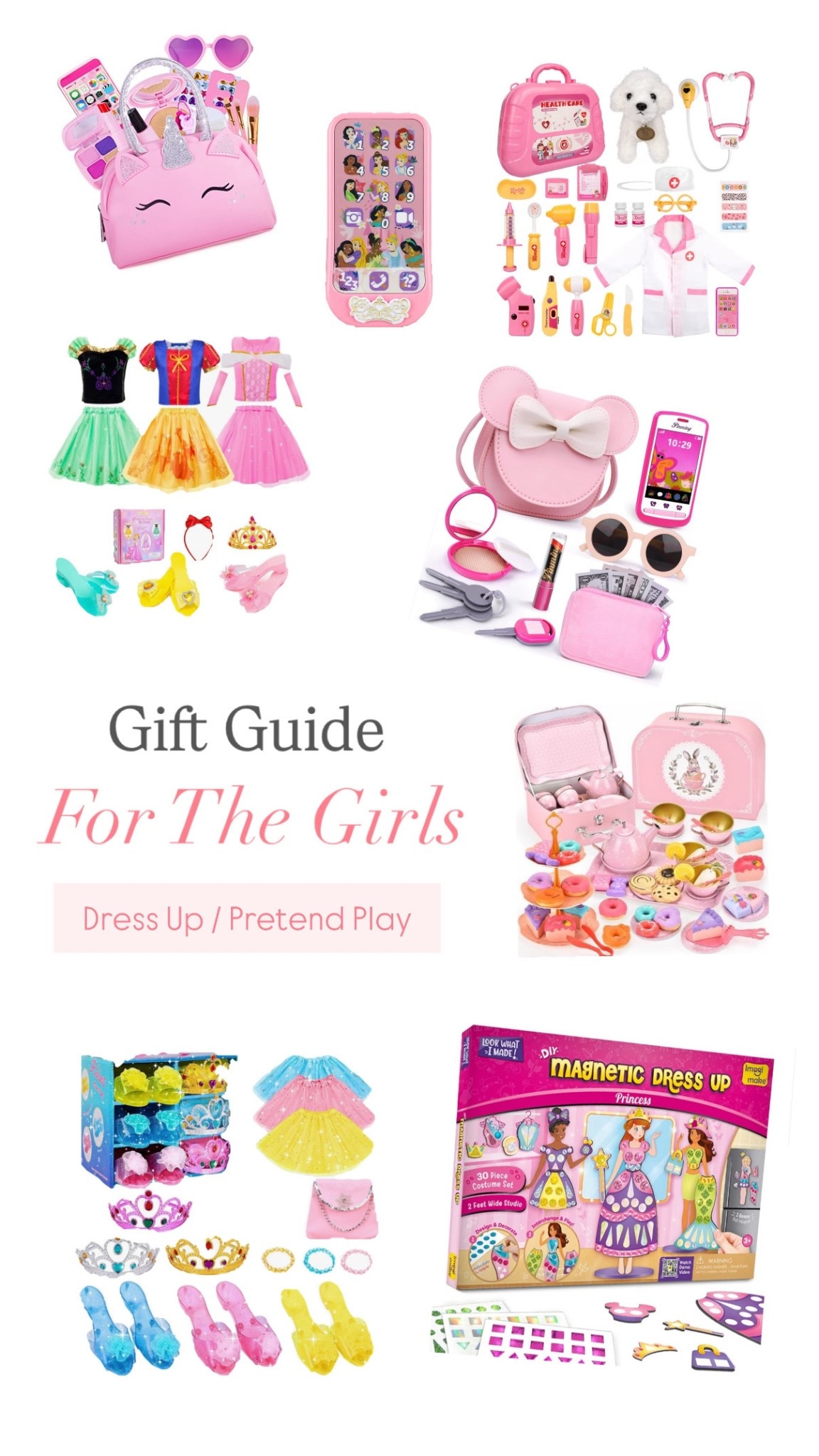 An adorable one stop gift guide for your little girl! Dress up and pretend play 🎀 

Remi has so much fun with this tea set always wearing her crown! 🫖👑 

#LTKGirls #LTKToys #LTKMoms #ToddlerGifts #KidsGiftIdea #GirlsGiftGuide #ForTheGirls #GirlToys #Daughter #KidsMakeUp #ToyMakeUp #MinnieMouse #DisneyPrincess #TeaSet

#LTKSaleAlert #LTKKids #LTKGiftGuide