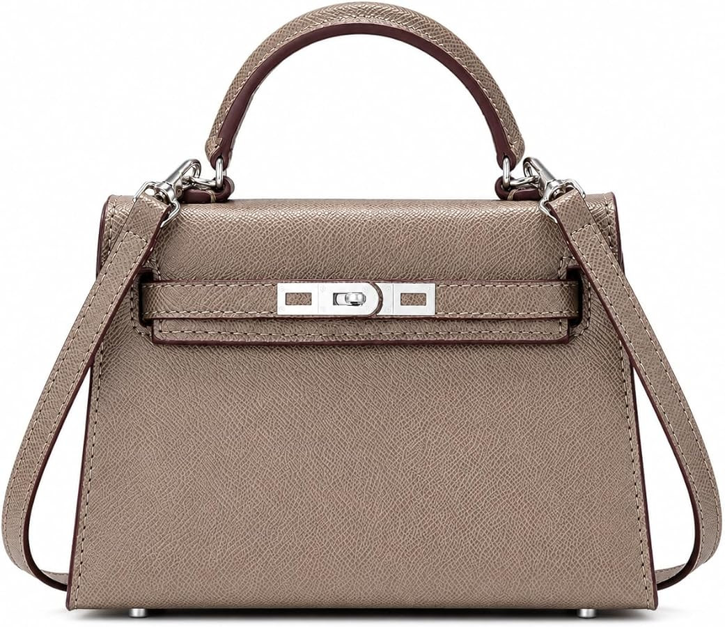 Leather Crossbody and Tote Bag for Women Fashion Luxury Shoulder Bag with Adjustable Strap | Amazon (US)