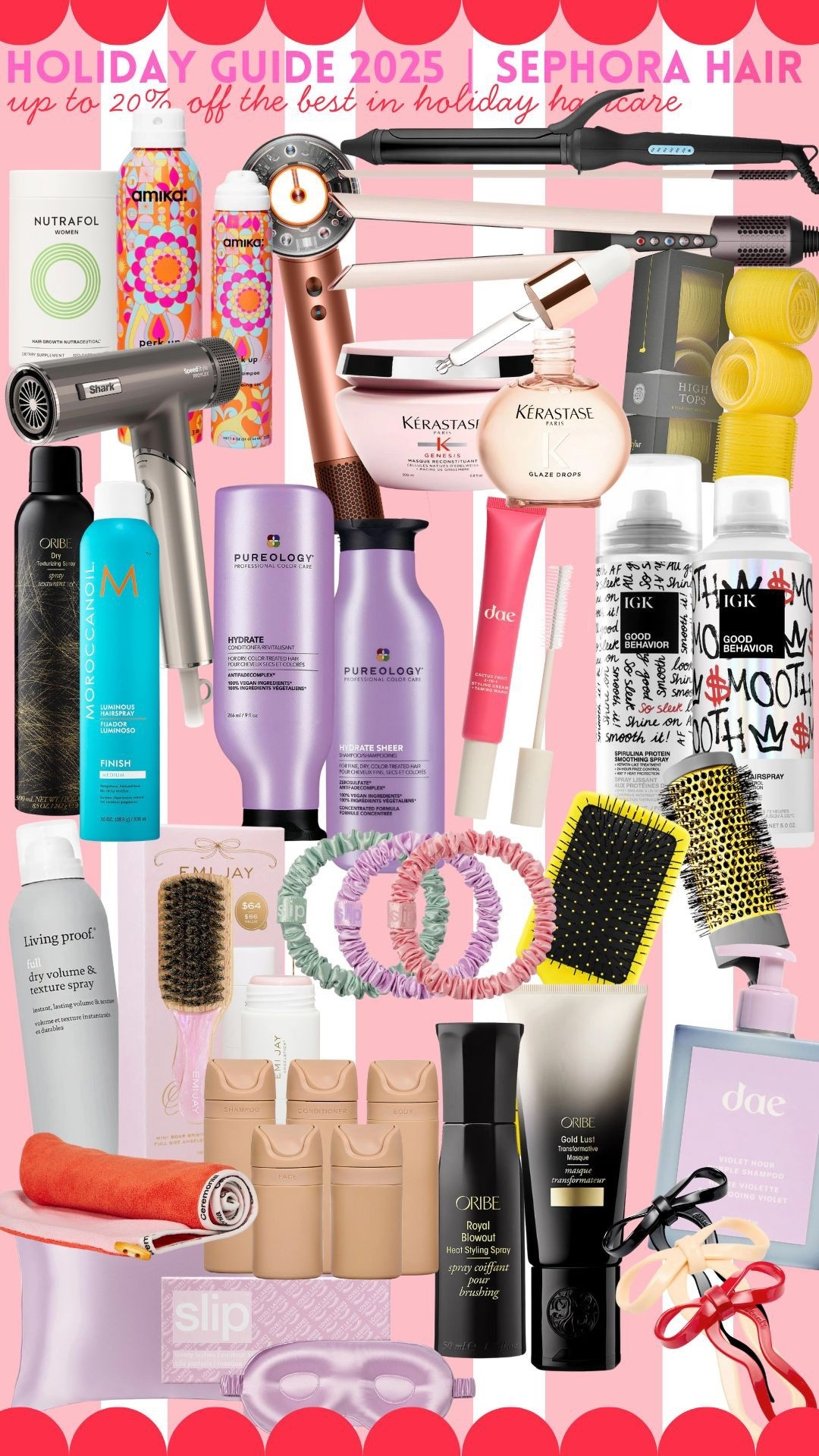 holiday guide 2025 | up to 20% off best in Sephora hair care … 

#LTKBeauty #LTKHoliday #LTKGiftGuide