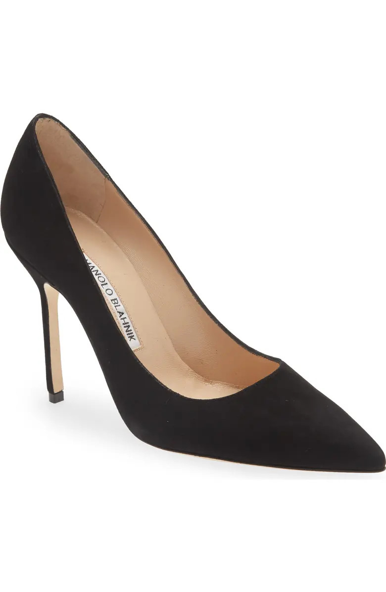 Manolo Blahnik BB Pointed Toe Pump (Women) | Nordstrom | Nordstrom