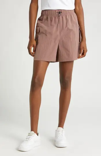 Sportswear Essential Woven High Waist Shorts | Nordstrom