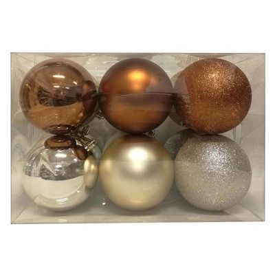 12ct Ornament Set Copper/Silver - Wondershop™ | Target