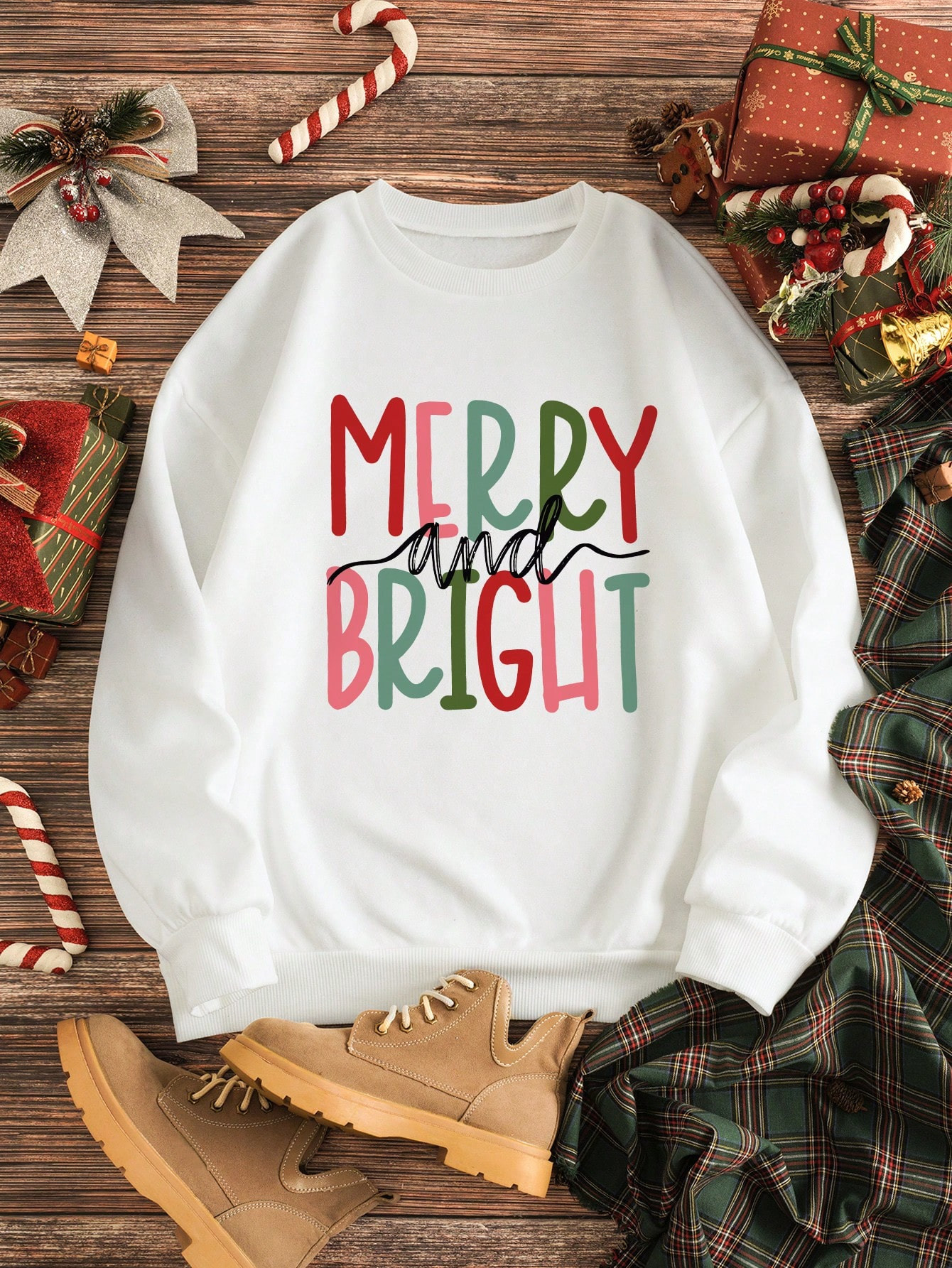 Letter Graphic Thermal Lined Sweatshirt | SHEIN