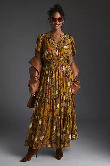The Somerset Maxi Dress: Chiffon Edition | Anthropologie (US)