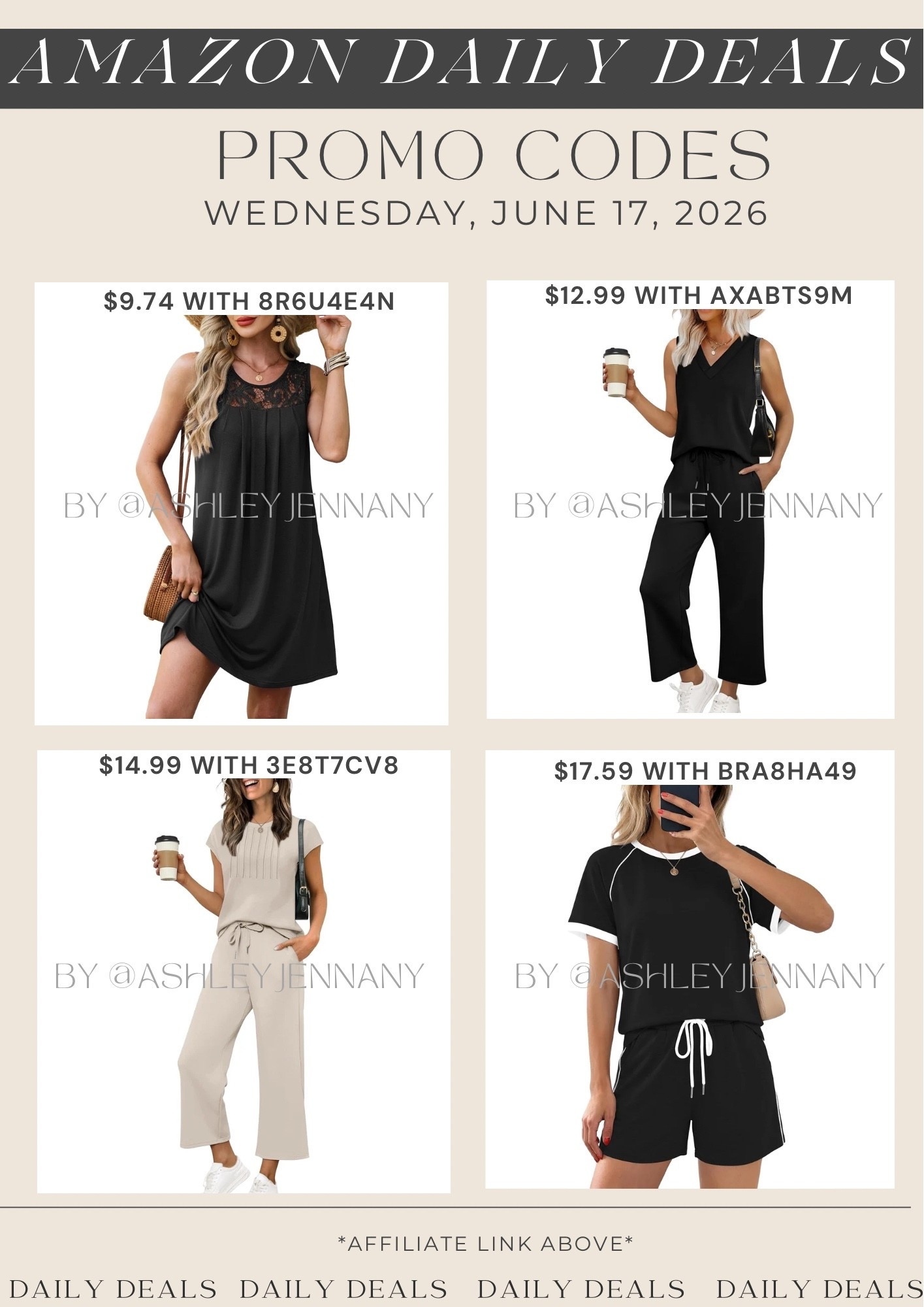 Amazon deals

#LTKSaleAlert #LTKMidsize #LTKootd