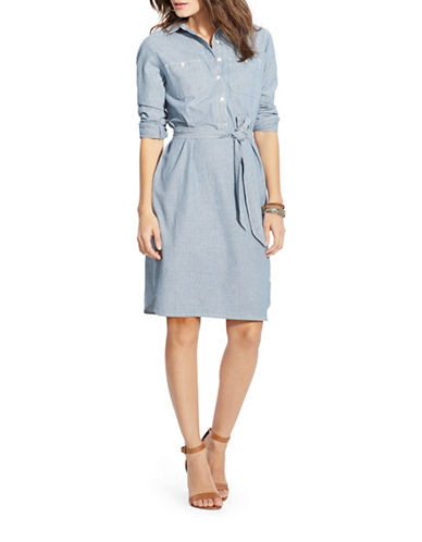 Striped Cotton Shirtdress | Lord & Taylor