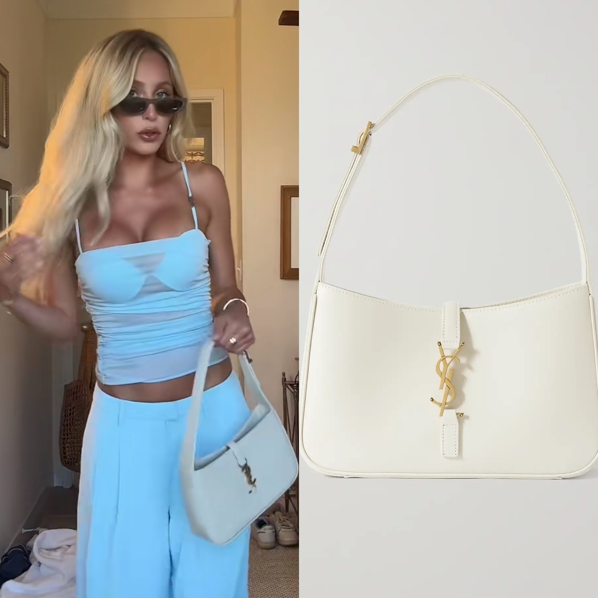 Shop Alix Ealre’s look! #alixearle #shop #outfit #saintlaurent #netaporter 

#LTKStyleTip #LTKWorkwear #LTKItBag