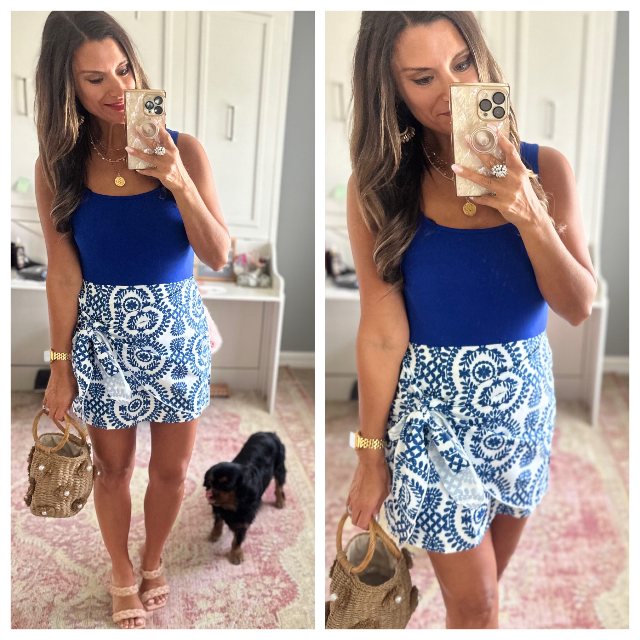 Cute blue patterned skirt from Amazon 

#LTKSaleAlert #LTKOver40 #LTKFindsUnder50