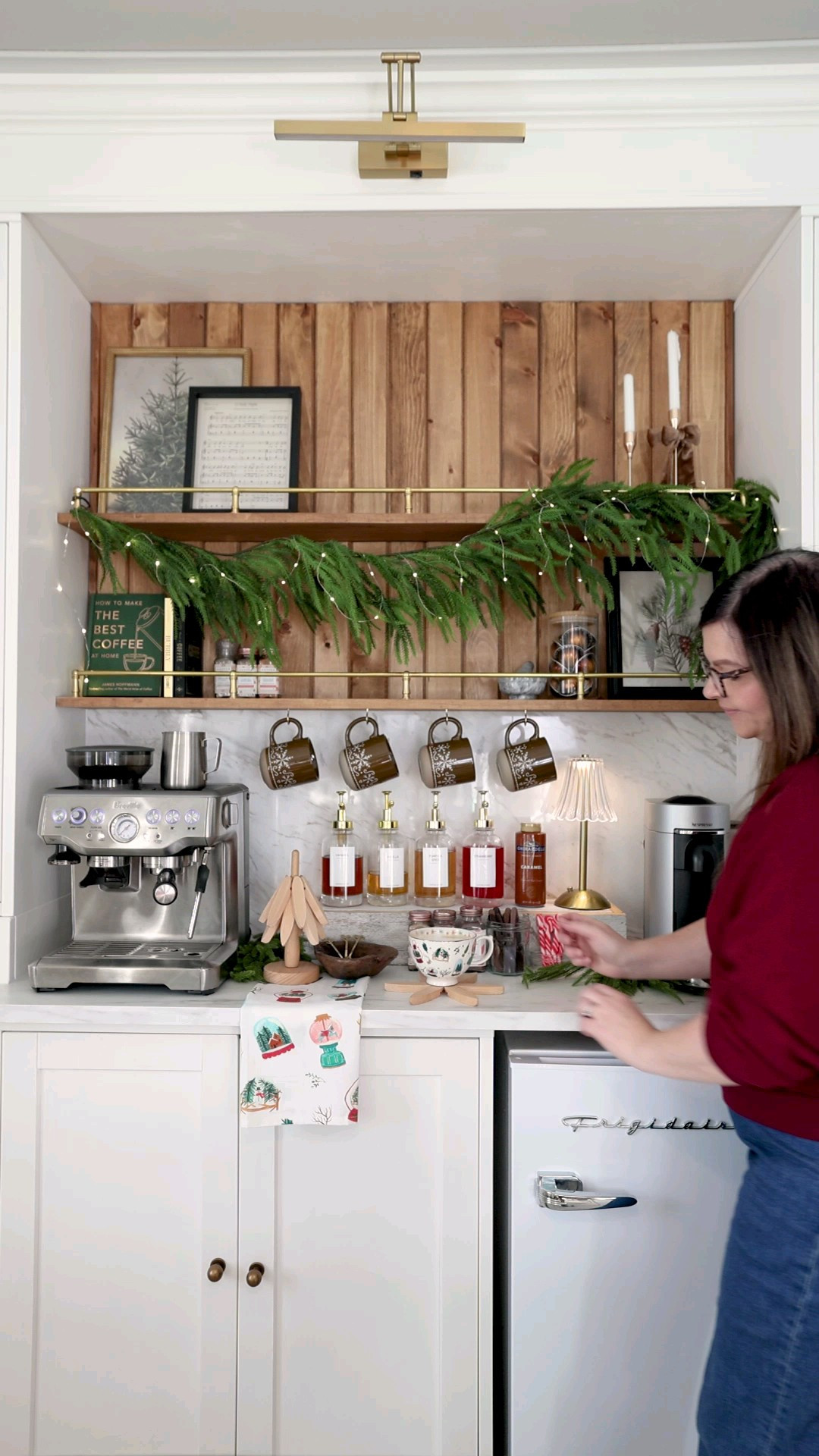 Decorate my coffee station for Christmas with me!

#LTKHoliday #LTKHome #LTKSeasonal