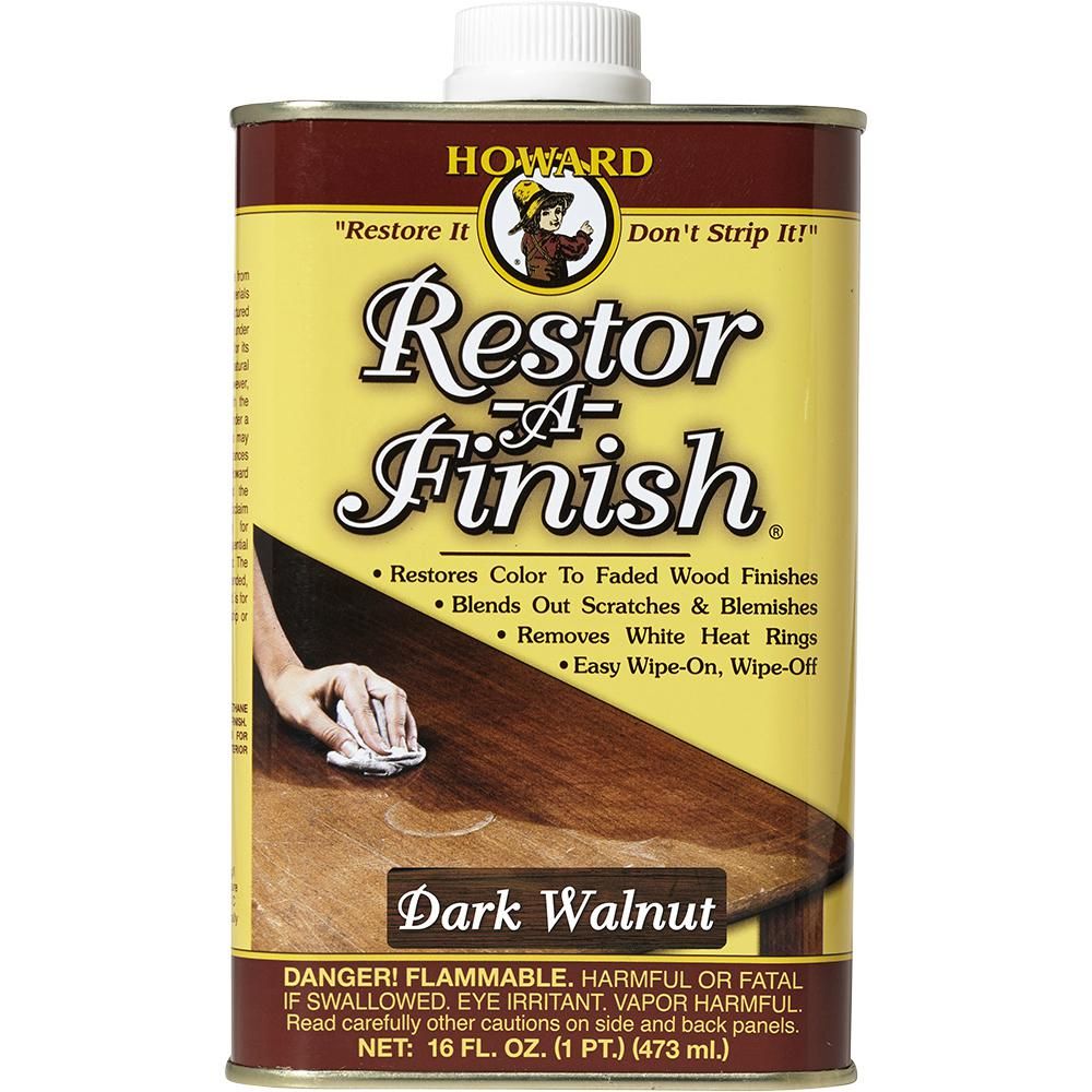 16 oz. Dark Walnut Wood Finish Restorer | The Home Depot