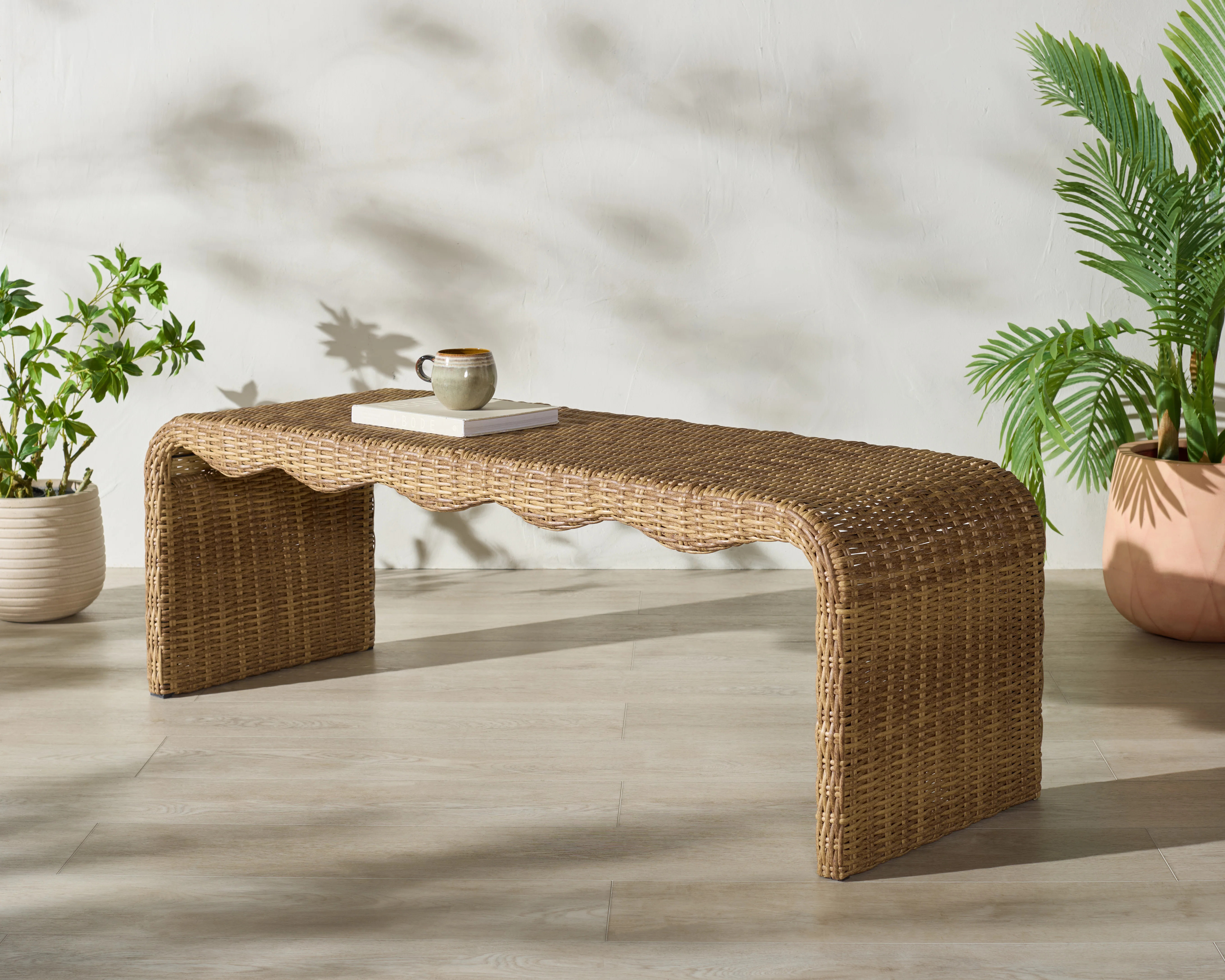 Rosecliff Heights Lynsee PE Wicker Bench | Wayfair | Wayfair North America