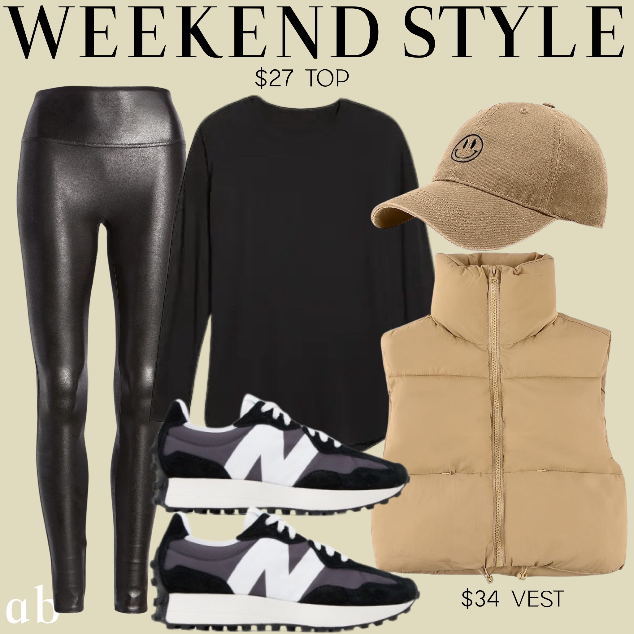 Amazon weekend style, fall outfit 
Amazon vest size Xs, new balance sneakers 

#LTKfindsunder50 #LTKfindsunder100
