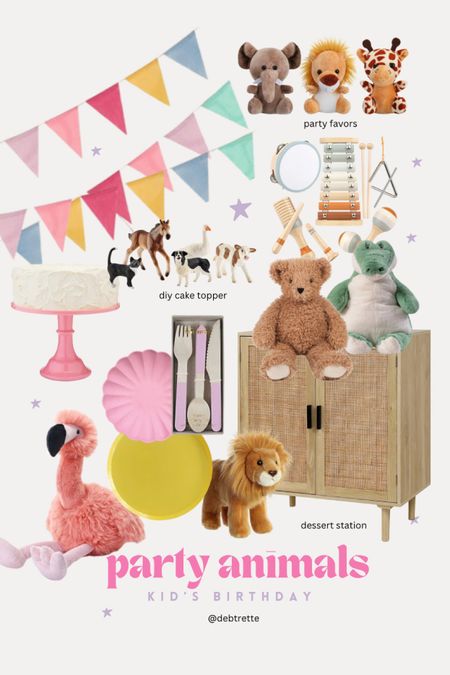 Party animal kids birthday party finds 

#LTKhome #LTKparties #LTKfamily
