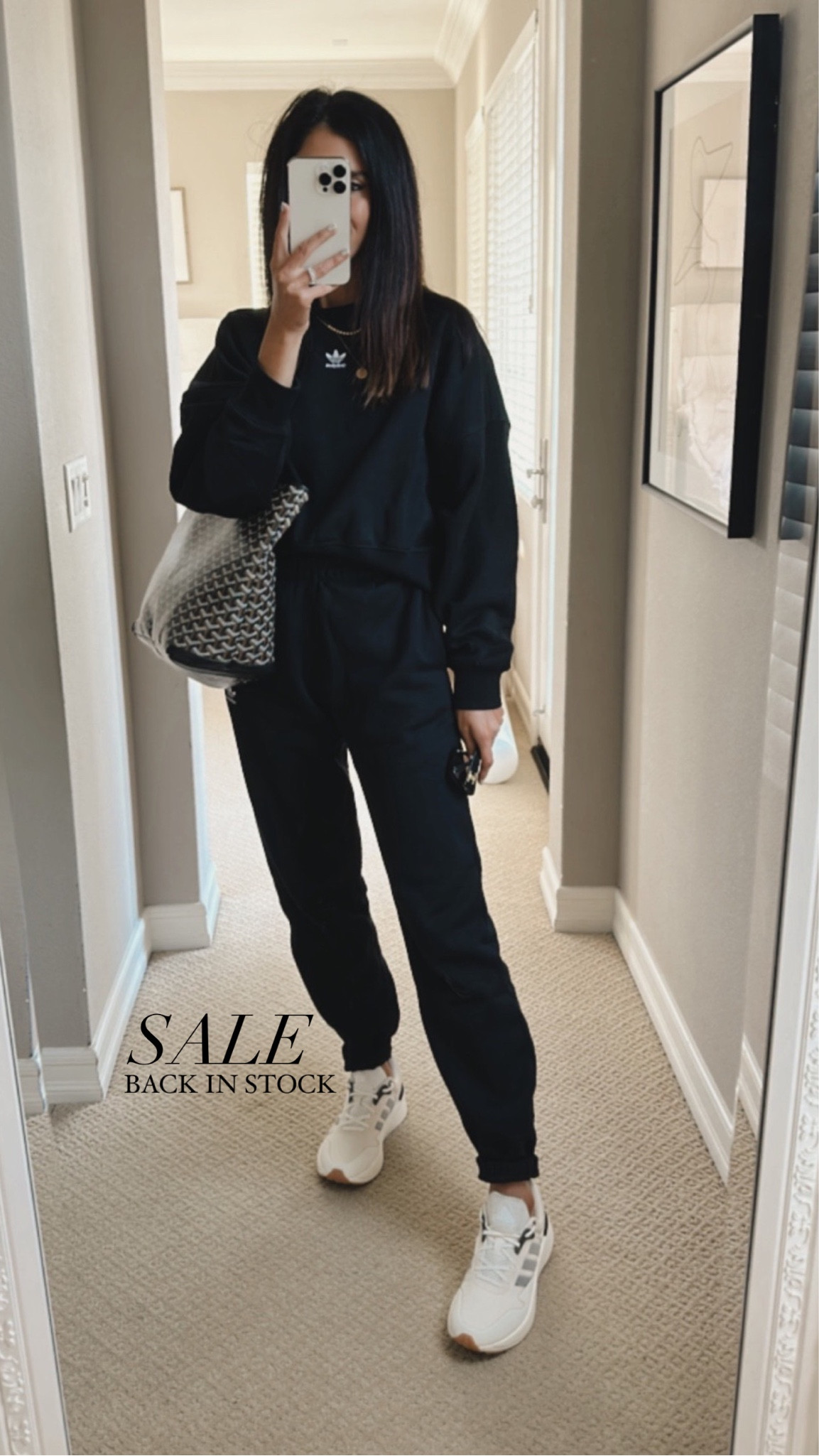My sweatshirt is back in stock on sale, under $40!
I’m just shy of 5’7 wearing the size XS sweatshirt and size XS joggers, StylinByAylin 

#LTKsalealert #LTKSeasonal #LTKunder50