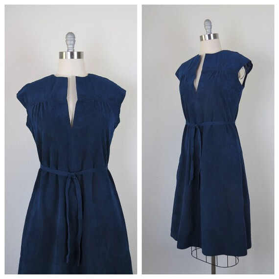 Vintage 1970s ultrasuede dress, jumper, Vera Maxwell, medium | Etsy (US)