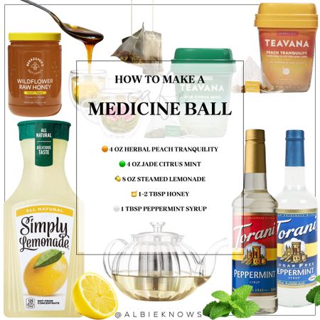 How To Make A “Medicine Ball” At Home 🫖

#LTKhome #LTKSeasonal