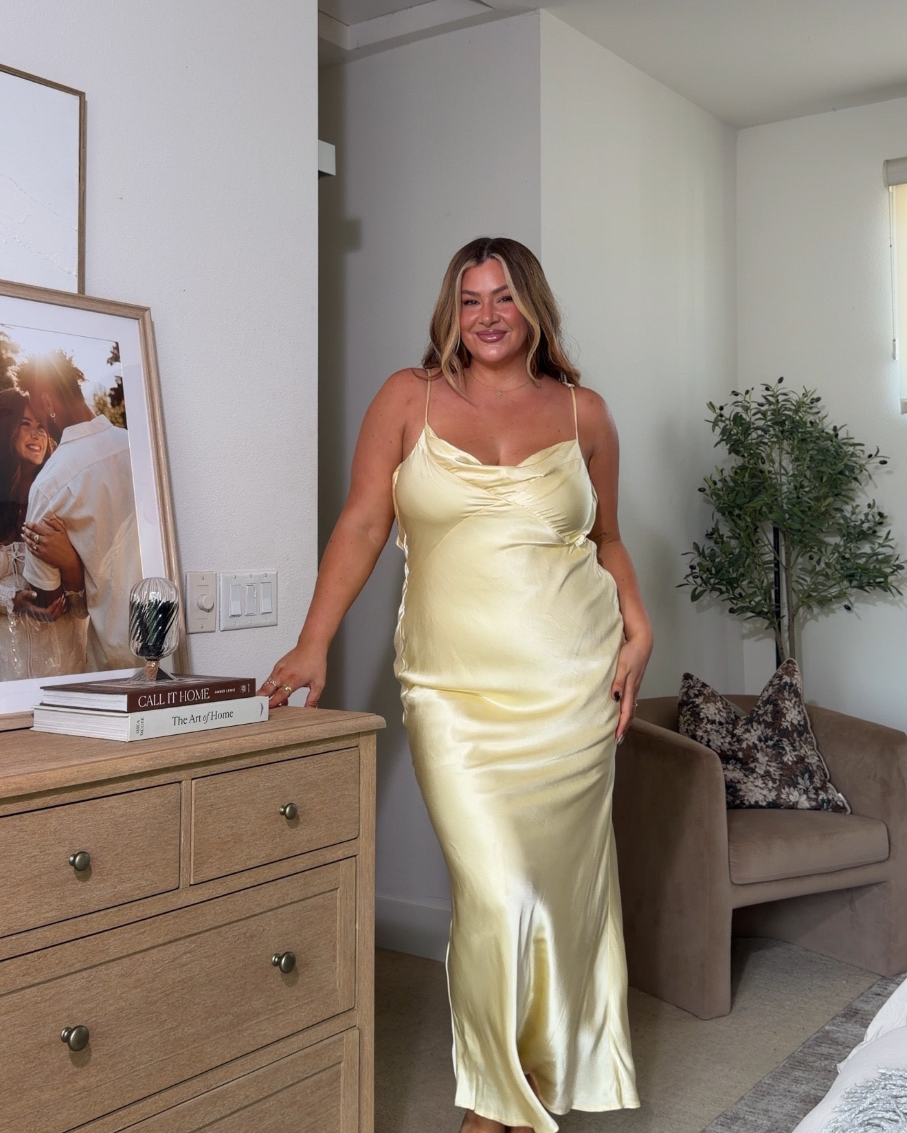 the cutest bridesmaid or wedding guest dress 💐 I’m wearing it in an xl and it comes in 3 more colors! 

(Dress is low stock)

#LTKMidsize #LTKWedding #LTKSeasonal