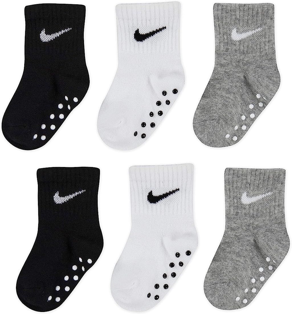 Nike Kids' Toddler Ankle Gripper Socks (3 Pairs) | Amazon (US)