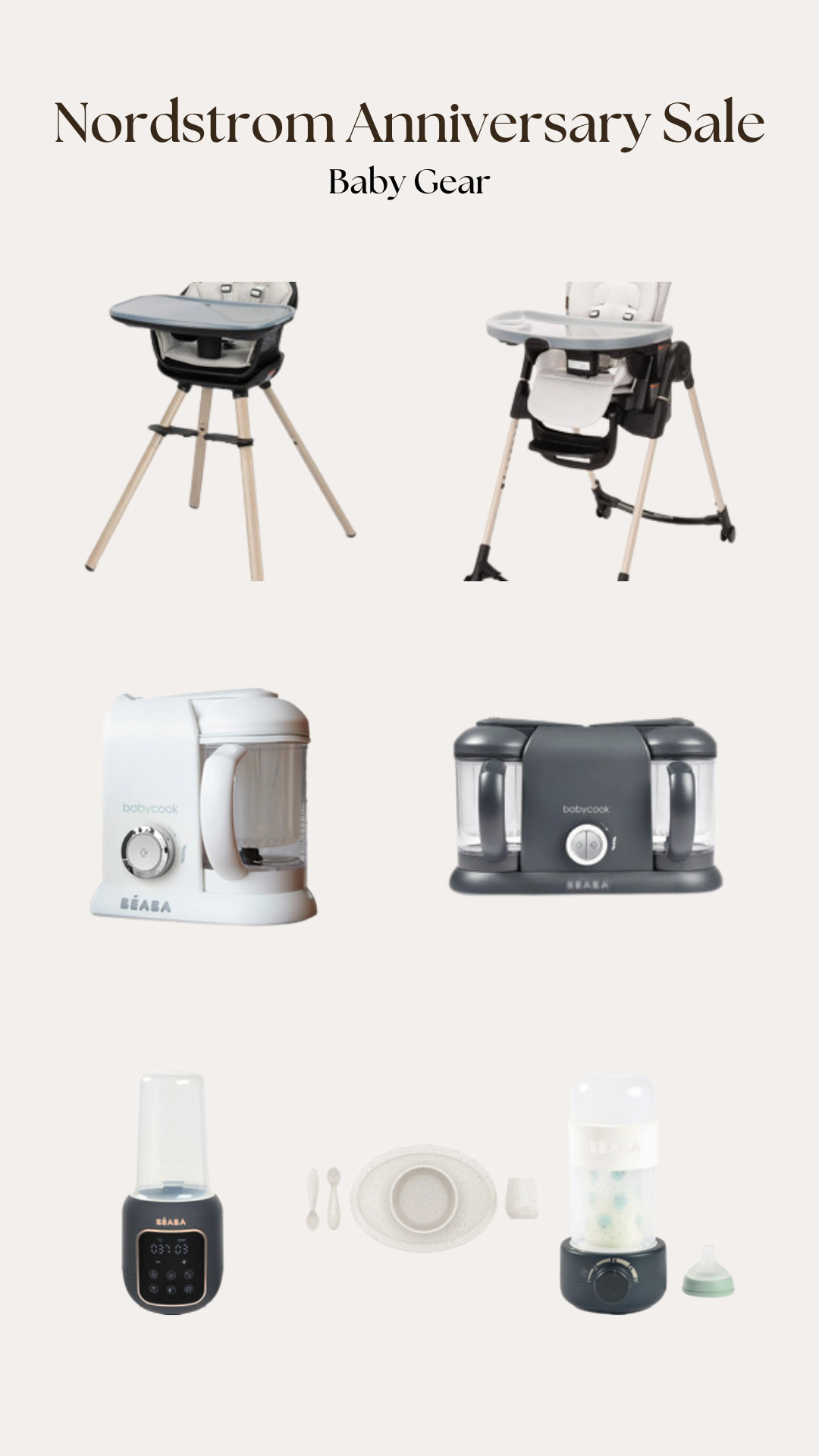 Mamas, it’s the best time to snag those big-ticket baby items you’ve had your eye on 👀 Sale starts on July 8 —and the baby gear deals are so good. From car seats and strollers to diaper bags and cozy newborn must-haves, I’ve rounded up my top picks in one spot so you don’t have to scroll for hours.

Tap to shop before these sell out! #nordstromanniversarysale

#NordstromBaby #BabyGearDeals #NewMomEssentials #MomLifeStyle #BabyRegistryMustHaves #FirstTimeMom #BabyOnBoard #NordstromSale2025  

 #LTKSaleAlert #LTKBaby #LTKBump