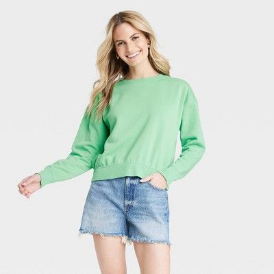 Women's Fleece Pullover Sweatshirt - Universal Thread™ | Target