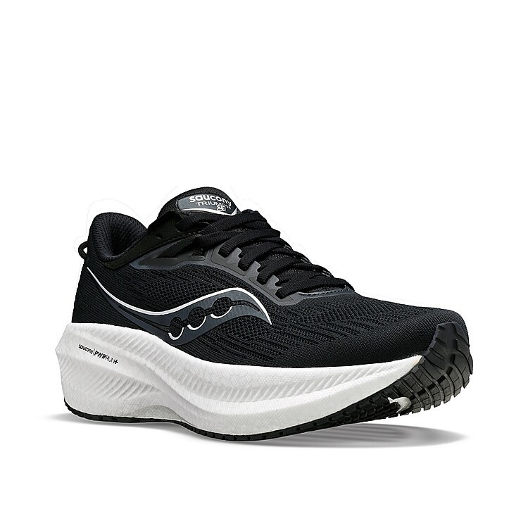 Saucony Triumph 21 Running Shoe | Men's | Black | Size 9 | Sneakers | DSW