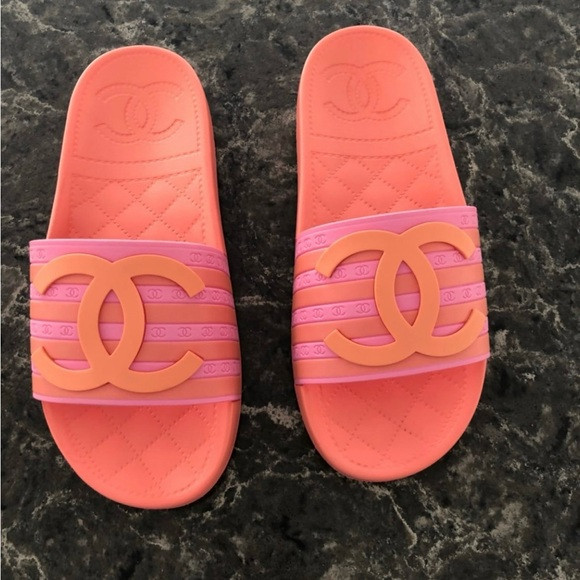 Chanel slides | Poshmark
