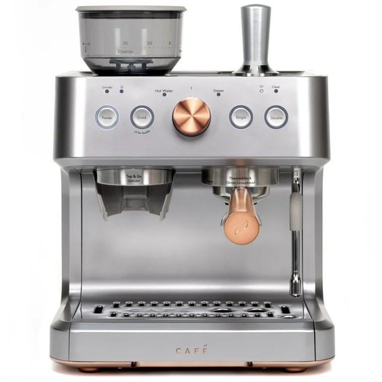 Cafe Automatic Espresso Machine, 15-Bar, Steel Silver, Coffee, Espresso Machines | Walmart (US)