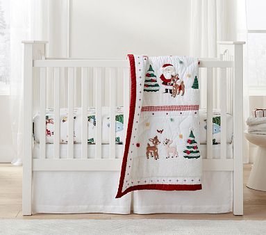 Rudolph® Baby Quilt | Pottery Barn Kids | Pottery Barn Kids