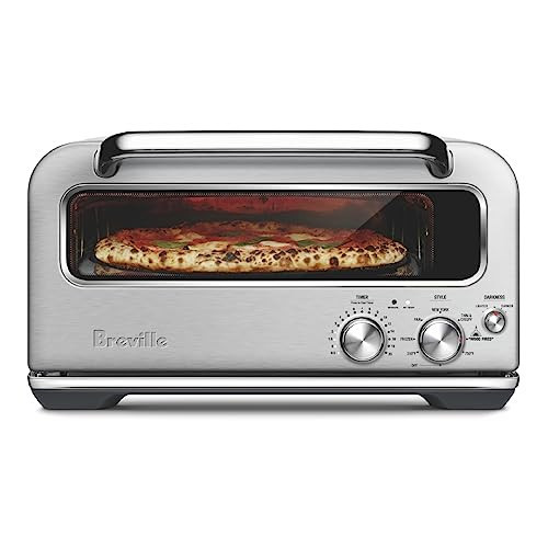 Breville BPZ820BSS Smart Oven Pizzaiolo Countertop Pizza Maker, Brushed Stainless Steel | Amazon (US)
