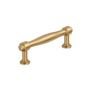Amerock Enlivity 3-3/4 in. (96 mm) Center-to-Center Champagne Bronze Bar Cabinet Pull BP37722CZ -... | The Home Depot