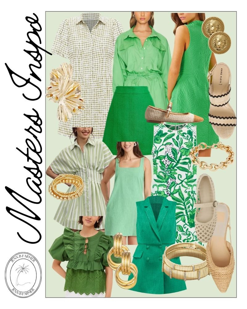 Masters Inspo - all the green for spring! 


Masters outfit, Masters look, spring style, Tuckernuck, jewelry, outfit idea, outfit inspo, women’s shoes, DSW, target style, Pink Lily

#LTKSeasonal #LTKOver40 #LTKStyleTip