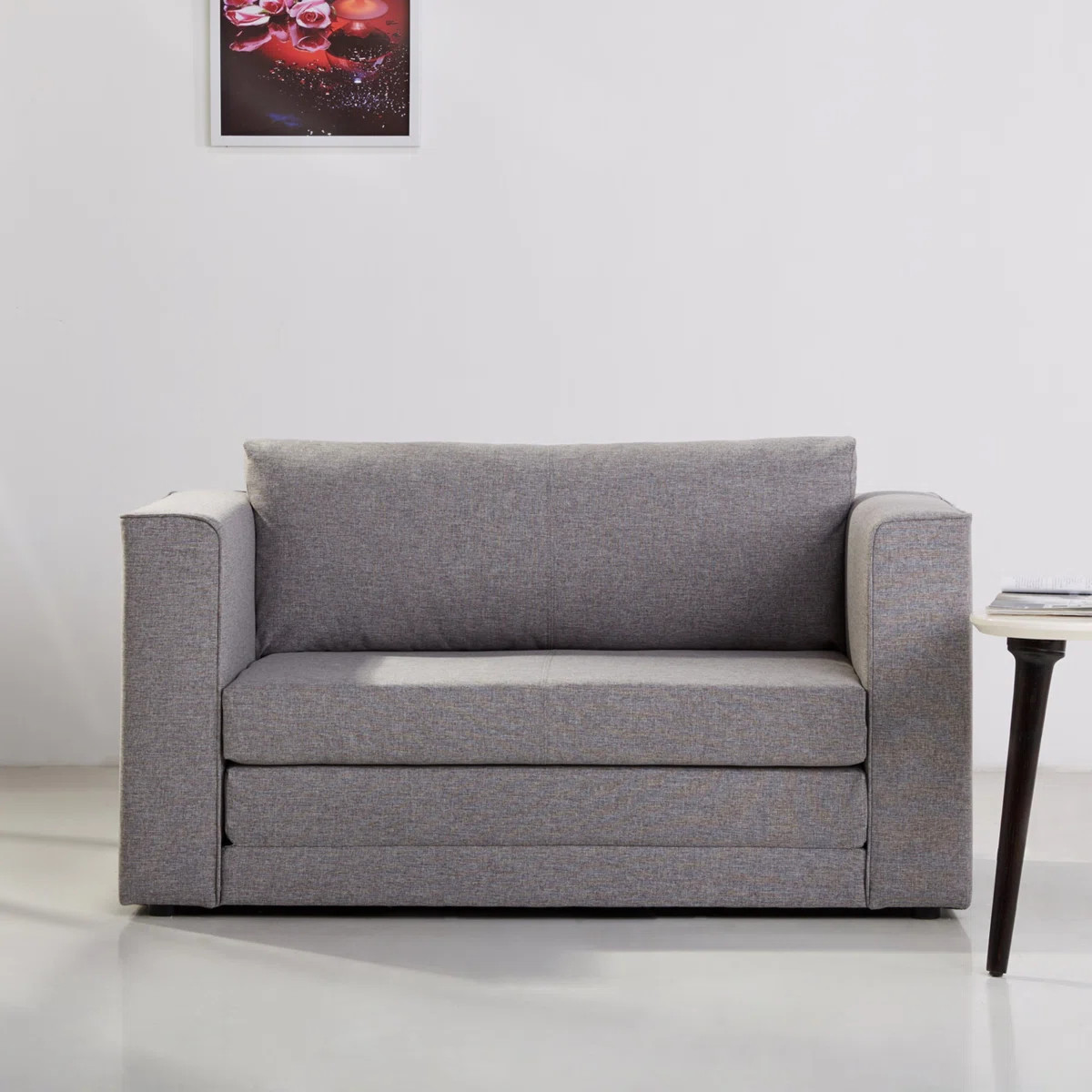 Okanogan 53.15" Upholstered Sleeper Loveseat | Wayfair North America