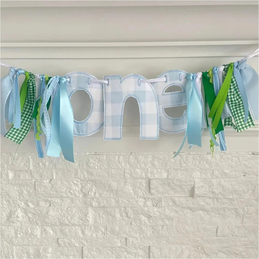 Birthday Customized Applique Banner | Hampton James Clothing