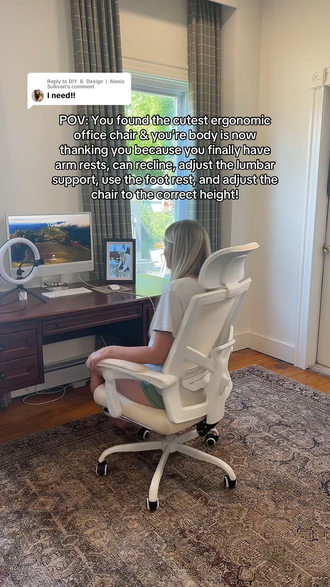 ergonomic reclining office chair, office chair with footrest, best ergonomic office chair, reclining office chair, footrest office chair, ergonomic chair with footrest, comfortable office chair, adjustable office chair, office chair for long hours, ergonomic desk chair, reclining chair for office, office chair with lumbar support, office chair with headrest, ergonomic desk chair with footrest, best reclining office chair, ergonomic office chair reviews, office chair for back pain, office chair with reclining feature, ergonomic chair for home office, office chair with adjustable footrest, best office chair for comfort, ergonomic office seating, reclining chair with footrest, office chair with footrest review, ergonomic chair for all-day use, best chair for home office, ergonomic office chair for posture, adjustable chair with footrest, office chair with padded footrest, office chair for productivity, reclining office chair for comfort

#LTKHome #LTKVideo