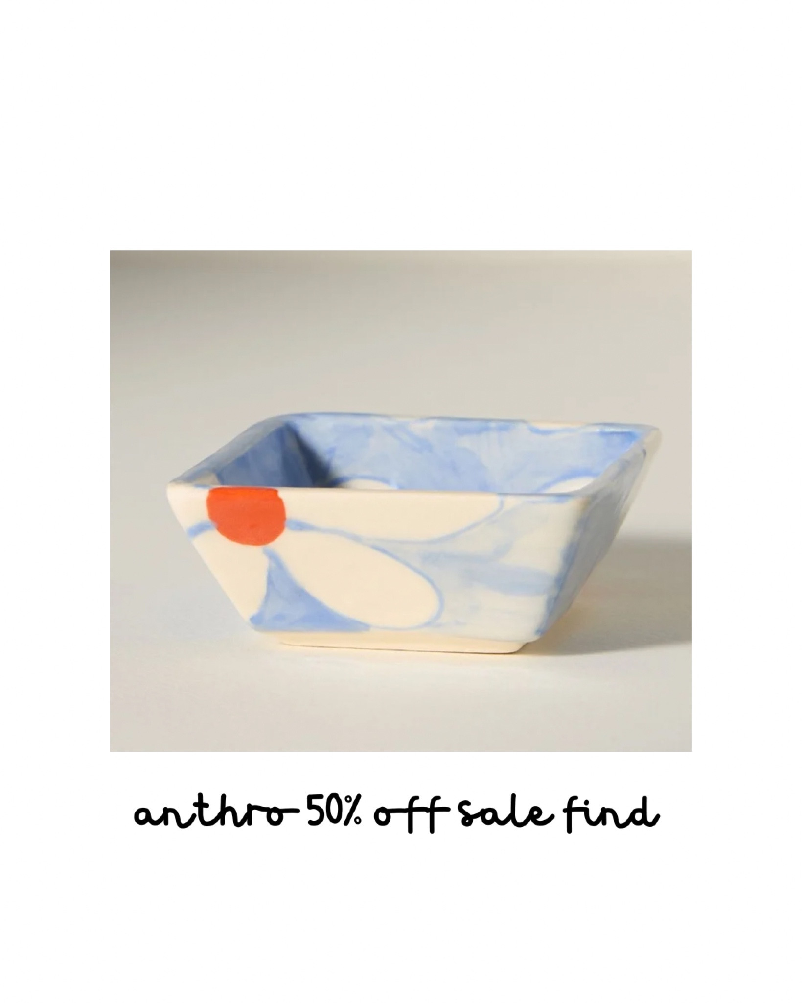 A cute little dish on sale now at Anthropologie 🤩

Sake alert, holiday sales, Black Friday, home decor 

#LTKHome #LTKCyberWeek #LTKSaleAlert