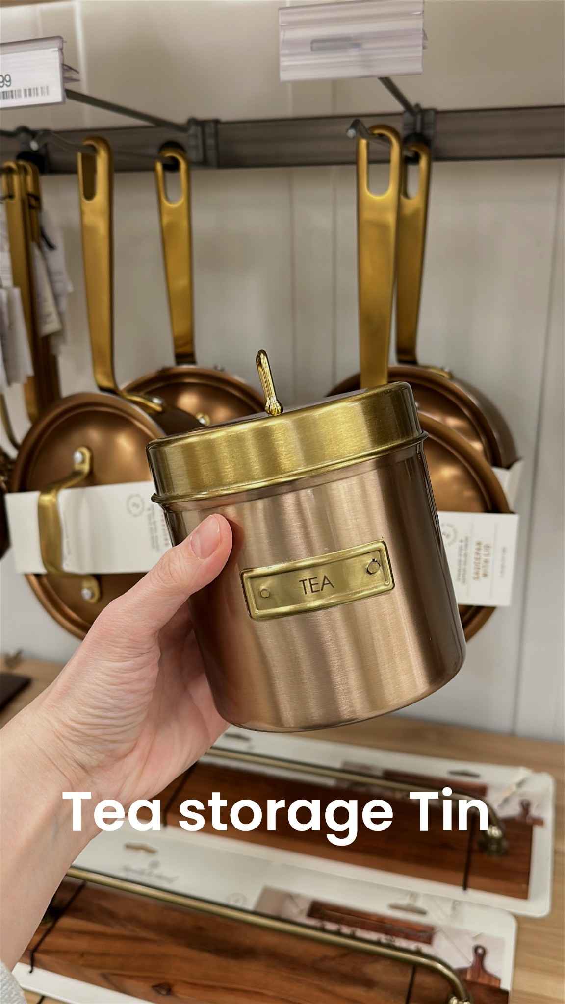 New tea storage tin containers 


#storage #kitchen #kitchenfinds #targetfinds

#LTKHome #LTKmomlife #LTKmorningroutine